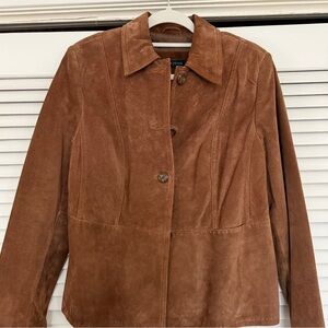 Women's Brown Suede Jacket
